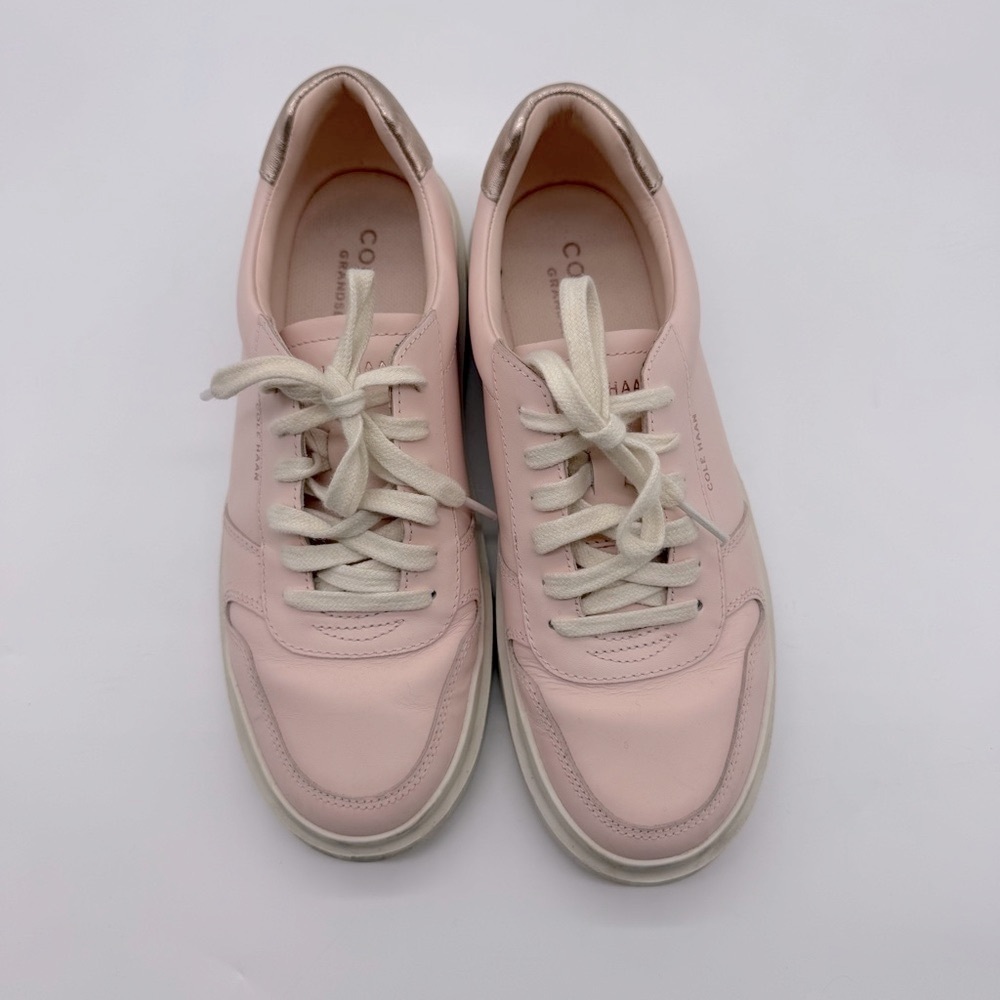 COLE HAAN grand series sneaker Blush pink w rose gold